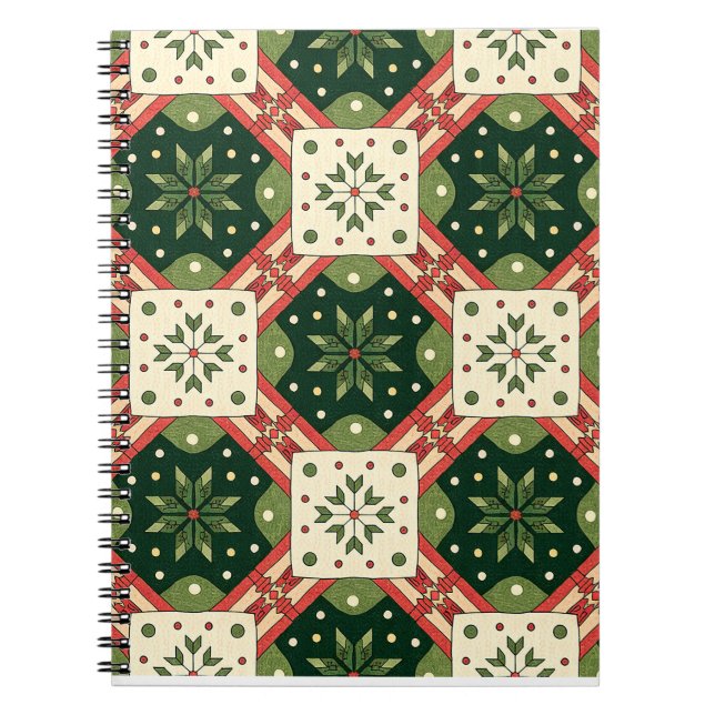 Cahier de Noël Coloré – Création festive d'hiver (Devant)