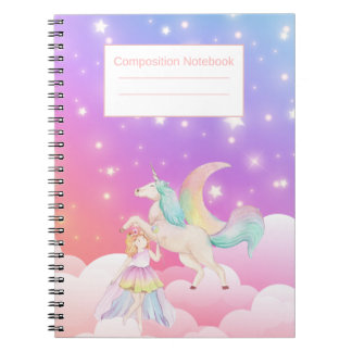 Cahier de notes ligné pour l'école, notes et journ