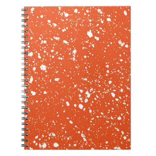Cahier de notes Marbre Galet Tangerine