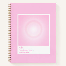 Cahier de numéro d'ange Swatch Aura rose