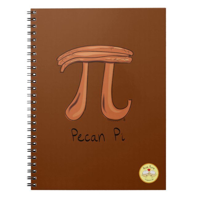 Cahier de Pecan Pi joli math Pi Day (Devant)
