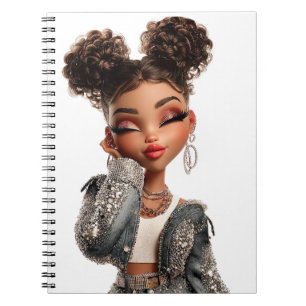 Cahier de photos en spirale Serene Sparkle Muse