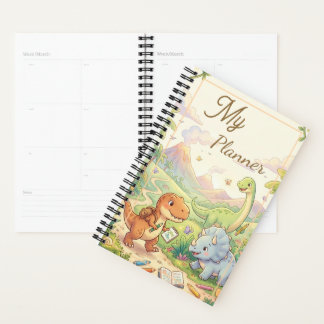Cahier de planification d'aventure DINO pour enfan