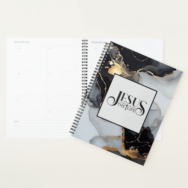 Cahier de planification Jésus (Devant avec enveloppe)