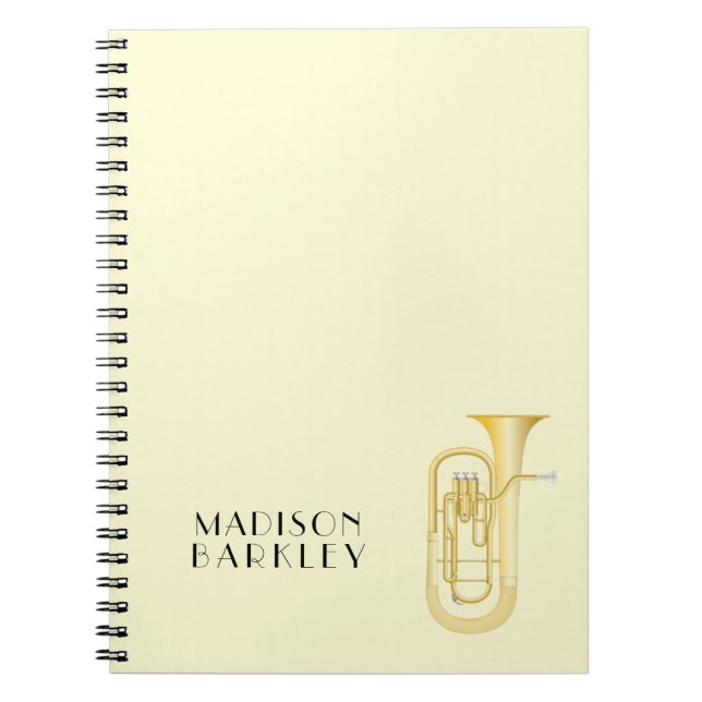 Cahier de professeur de groupe de musicien baryton (Devant)
