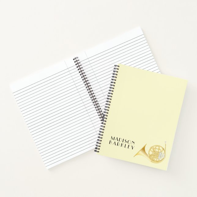 Cahier de professeur de groupe de musiciens de cor (Intérieur)