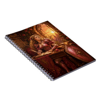 Cahier de quête de fantasy Lady Rosaline Brightshi