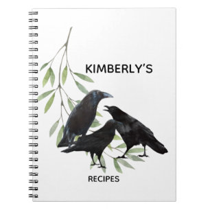 Cahier de recettes de cuisine personnalisées