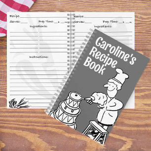 Cahier de recettes de décoration de gâteau de femm
