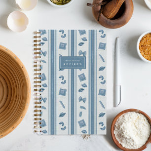 Cahier de recettes personnalisé Marché de pâtes bl
