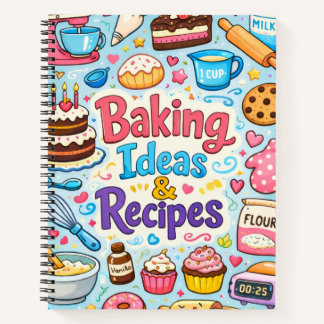 Cahier de recettes vierge mignon et amusant pour é