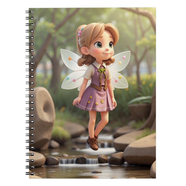Cahier de rentrée scolaire mignon pour filles (Devant)