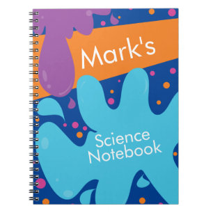 Cahier de Slime de Chimie de Laboratoire Scientifi