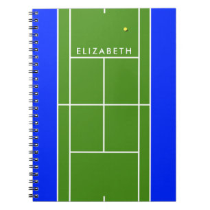 Cahier de tennis personnalisé