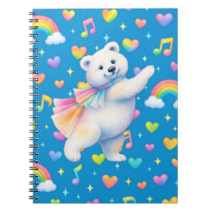 Cahier de Zarah Ours Polaire Dansant