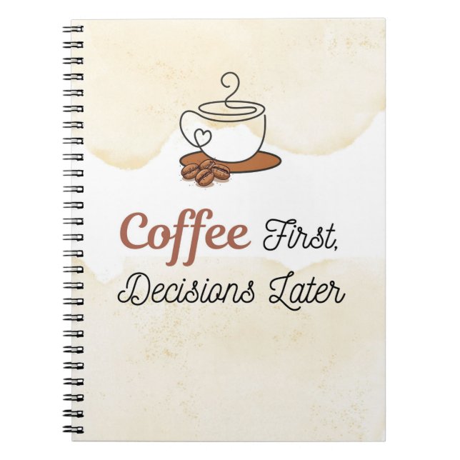 Cahier Décisions Après Café (Devant)