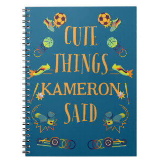 Cahier des Choses Mignonnes que Mon Fils a Dites P