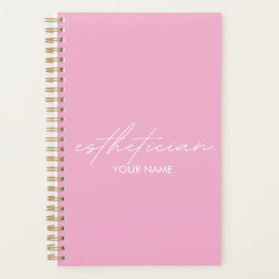Cahier d'esthéticienne - Planificateur de cadeau p