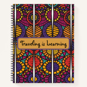 Cahier d'impression africain 8,5 x 11