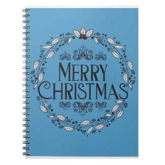 Cahier d'ornement de Noël vintage joyeux