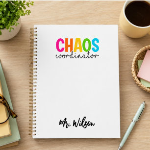Cahier du coordinateur de chaos – Citation drôle p