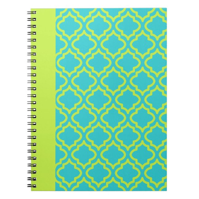 Cahier Elégant Lime (Devant)