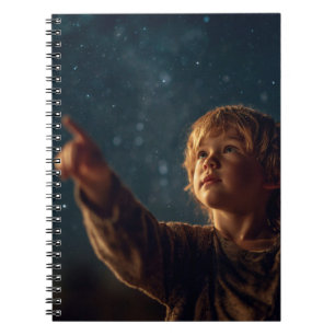 Cahier Enfant de Merveilleuse Nuit Étoilée