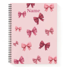 Cahier et journal à spirale personnalisé avec un n