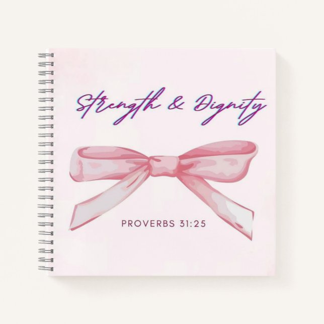 Cahier Féminin Coquette / Citation Inspirante  (Devant)