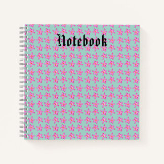 Cahier floral élégant et beau