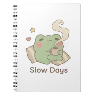 Cahier Grenouille des Journées Lentes   Journal Mi