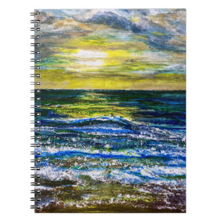 Cahier - Humeurs de bord de mer au coucher du sole