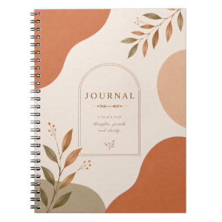 Cahier Journal Minimaliste Neutre | 