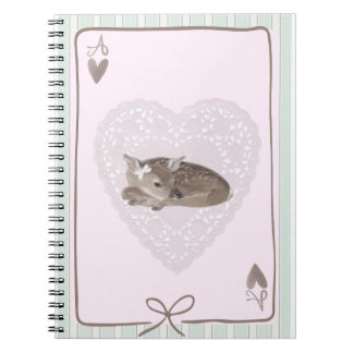 Cahier journal spirale cottagecore mignon 