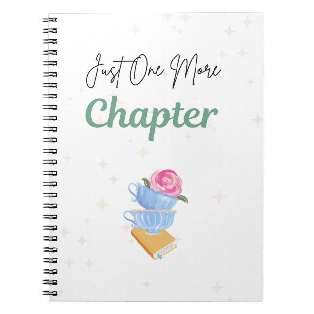 Cahier Juste Un Chapitre de Plus (Devant)