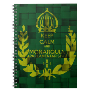 Cahier Keep Clam and Monarchie Parlamentarista