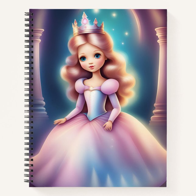Cahier Magique Princesse Spirale – Fée Enchantée (Devant)