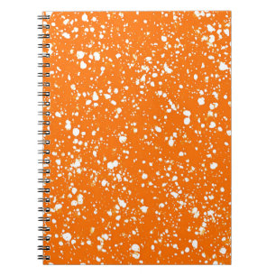 Cahier Marbre Orange Coucher de Soleil