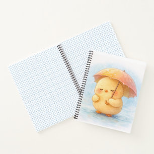 Cahier Mignon Alma Poulet Confortable Jour de Plui