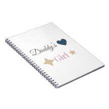 Cahier Mignonne Fille à Papa – Joli Cadeau de Fami