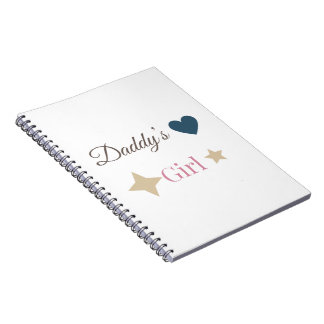 Cahier Mignonne Fille à Papa – Joli Cadeau de Fami