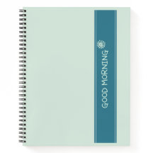 Cahier Minimaliste Bonjour Soleil - Motiva