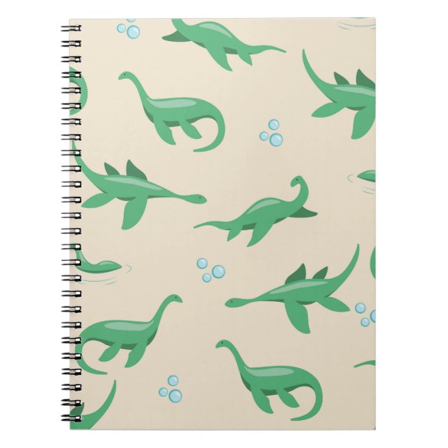 Cahier Monstre Cryptide Loch Ness Mignon (Devant)