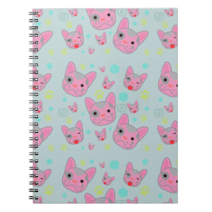 Cahier - Motif de visage de chien mignon
