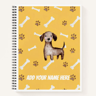Cahier Os Et Pattes De Teckel
