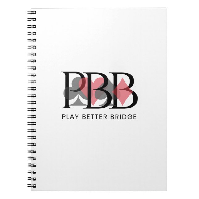 Cahier PBB - Rouge (Devant)