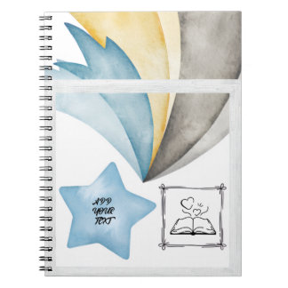 Cahier personnalisé à reliure spirale avec photos