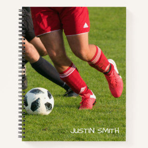 Cahier Personnalisé Ballon de Football Joueurs