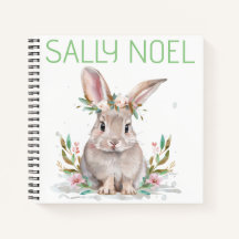 Cahier personnalisé mignon et coloré