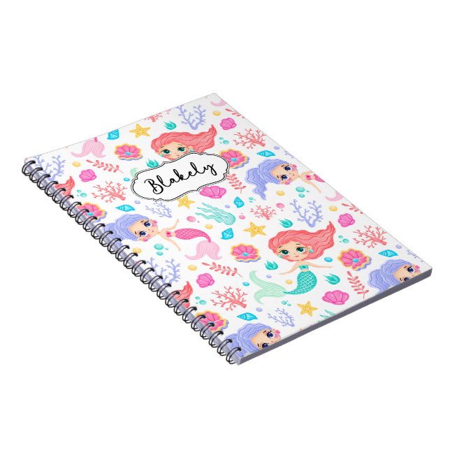 Cahier personnalisé pour enfants Fournitures scola (Côté Droit)